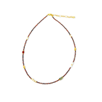 URQU BURGUNDY Necklace