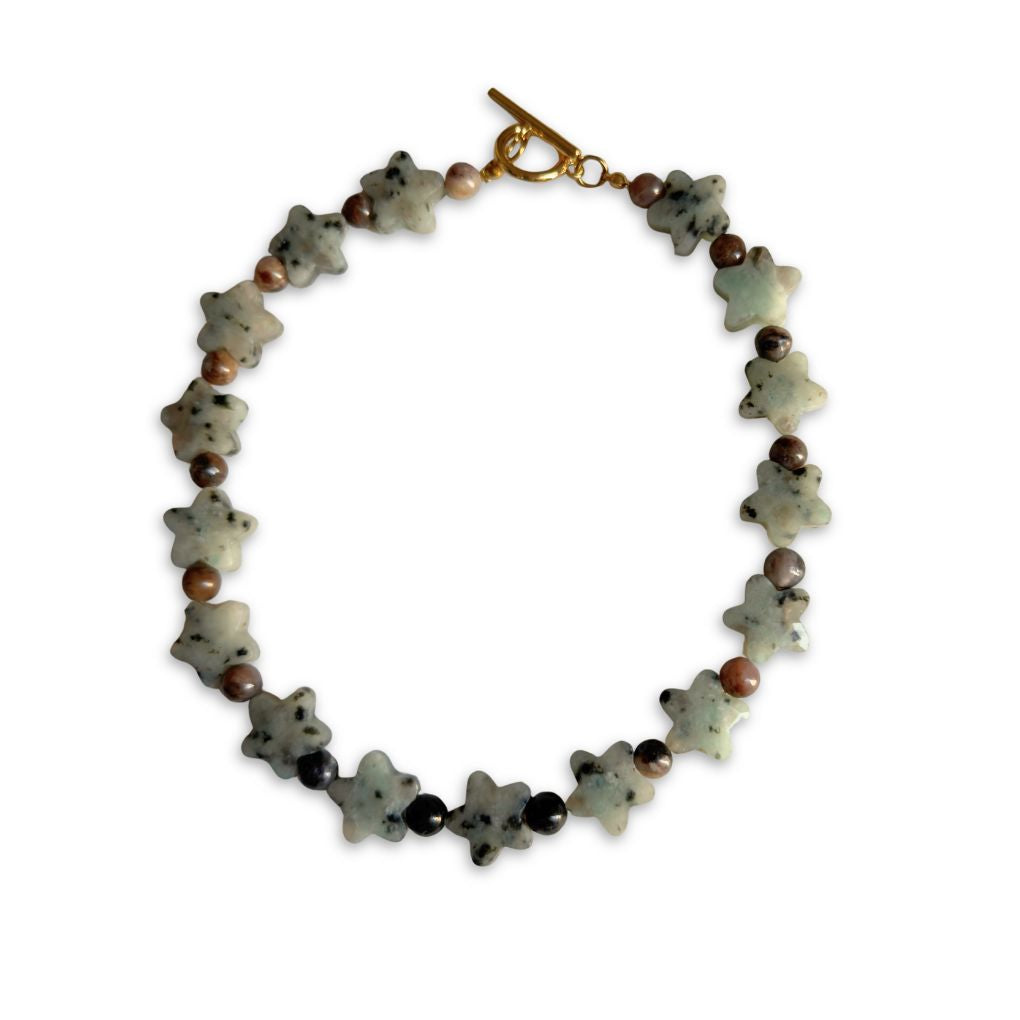 CHASKA Kiwi Necklace