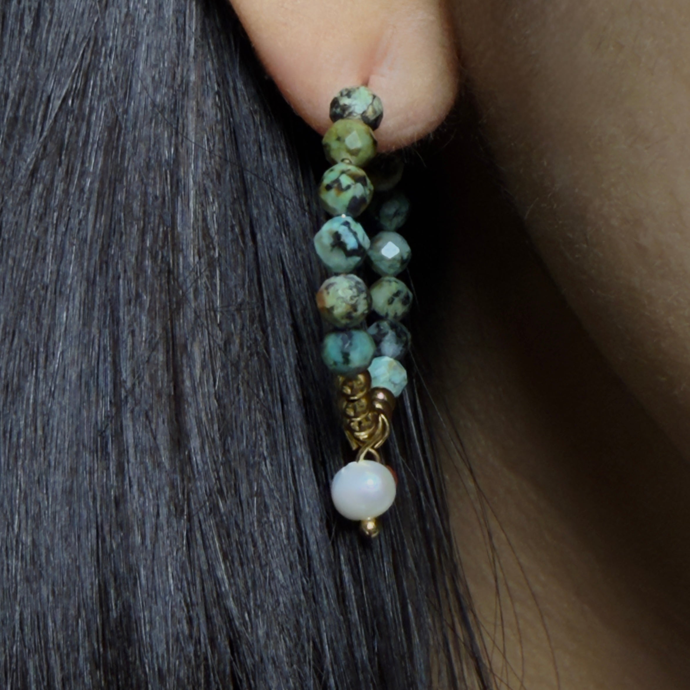 ÑIQI Turquoise Earrings